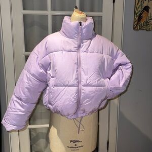 Lavender Puffer Jacket